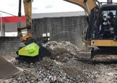 #2 GB500 コンガラ破砕作業　-40㎜（解体現場）