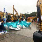 キャタピラーイーストジャパン（株）千葉支店袖ヶ浦営業所　新機種発表・中古展示会／中古・アタッチメント即売会 伊藤商会