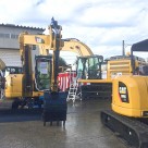 キャタピラーイーストジャパン（株）千葉支店袖ヶ浦営業所　新機種発表・中古展示会／中古・アタッチメント即売会 伊藤商会