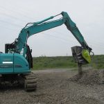 ガラバスタ、GB500、破砕機、稼動画像