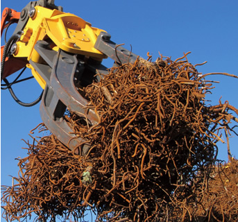 油圧式首振り機能搭載全旋回式ITRF